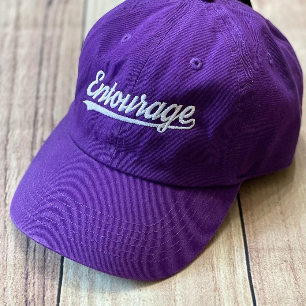 ENTOURAGE DAD CAP - PURPLE